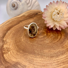 Load image into Gallery viewer, Dendritic Agate Ring - size 7.75