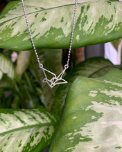 Load image into Gallery viewer, Origami Crane Necklace - Mini
