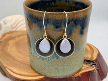 Load image into Gallery viewer, Blue Chalcedony Drop Earrings
