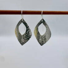 Load image into Gallery viewer, Hammered Silver Earrings
