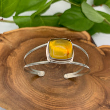 Load image into Gallery viewer, Amber Square Cuff
