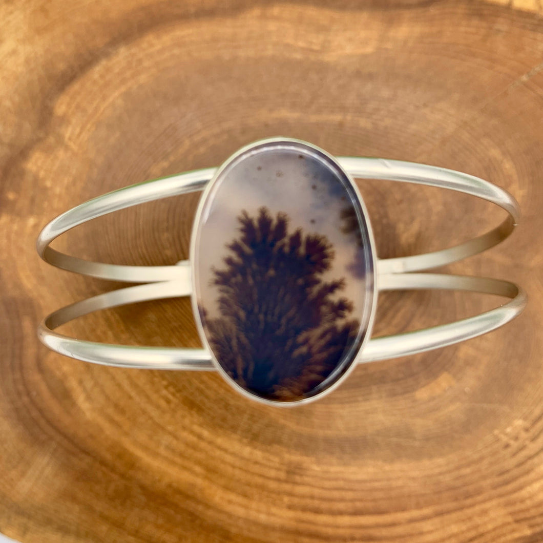 Dendritic Agate Cuff (large)