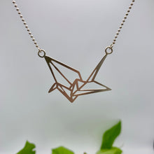 Load image into Gallery viewer, Origami Crane Necklace
