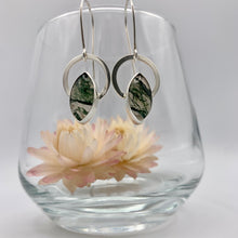 Load image into Gallery viewer, Moss Agate Earrings
