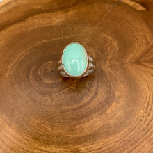 Load image into Gallery viewer, Robin&#39;s Egg Turquoise Ring - Double Band
