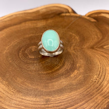 Load image into Gallery viewer, Robin&#39;s Egg Turquoise Ring - Double Band
