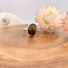 Load image into Gallery viewer, Dendritic Agate Ring - size 6.5
