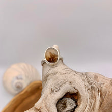 Load image into Gallery viewer, Dendritic Agate Ring - size 6.5
